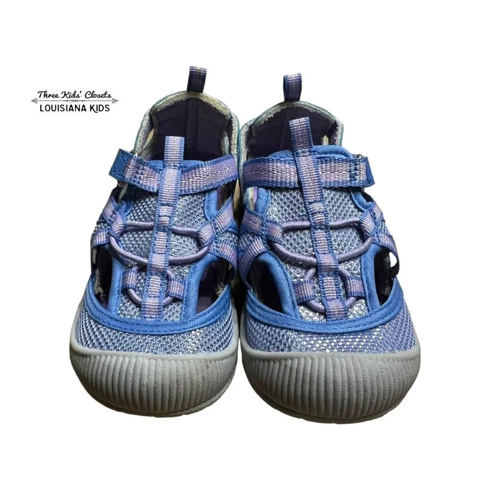 OshKosh Sz 7 Periwinkle Mila Sneaker Sandals